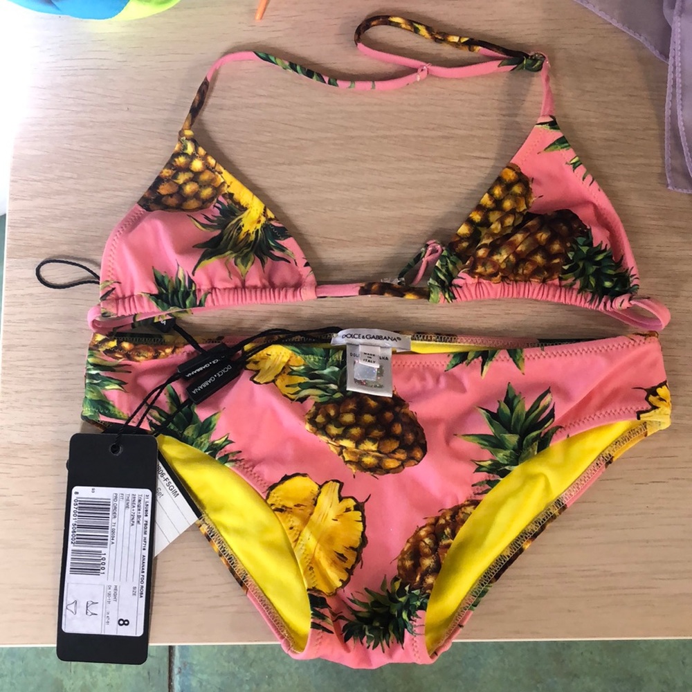 NWT D&G 2 piece bikini for baby girl